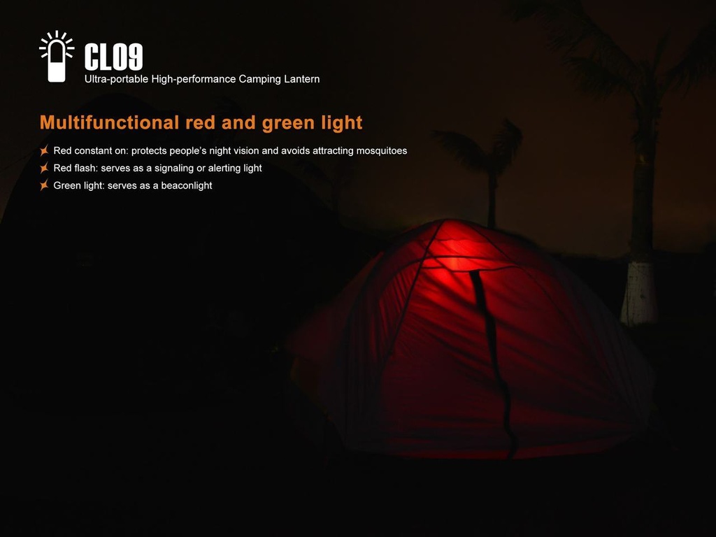 Lampe LED CL09 Fenix