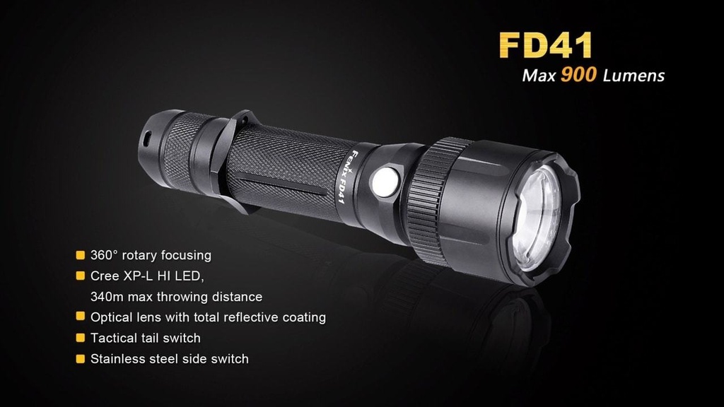 Lampe de poche LED FD41 Fenix