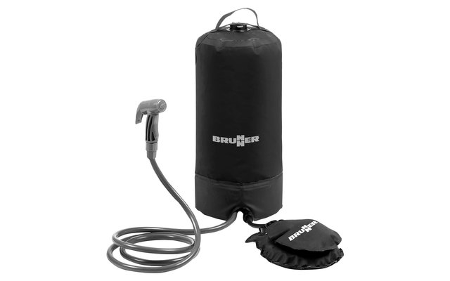 Douche Splash 15 l avec sytème de pompe Brunner