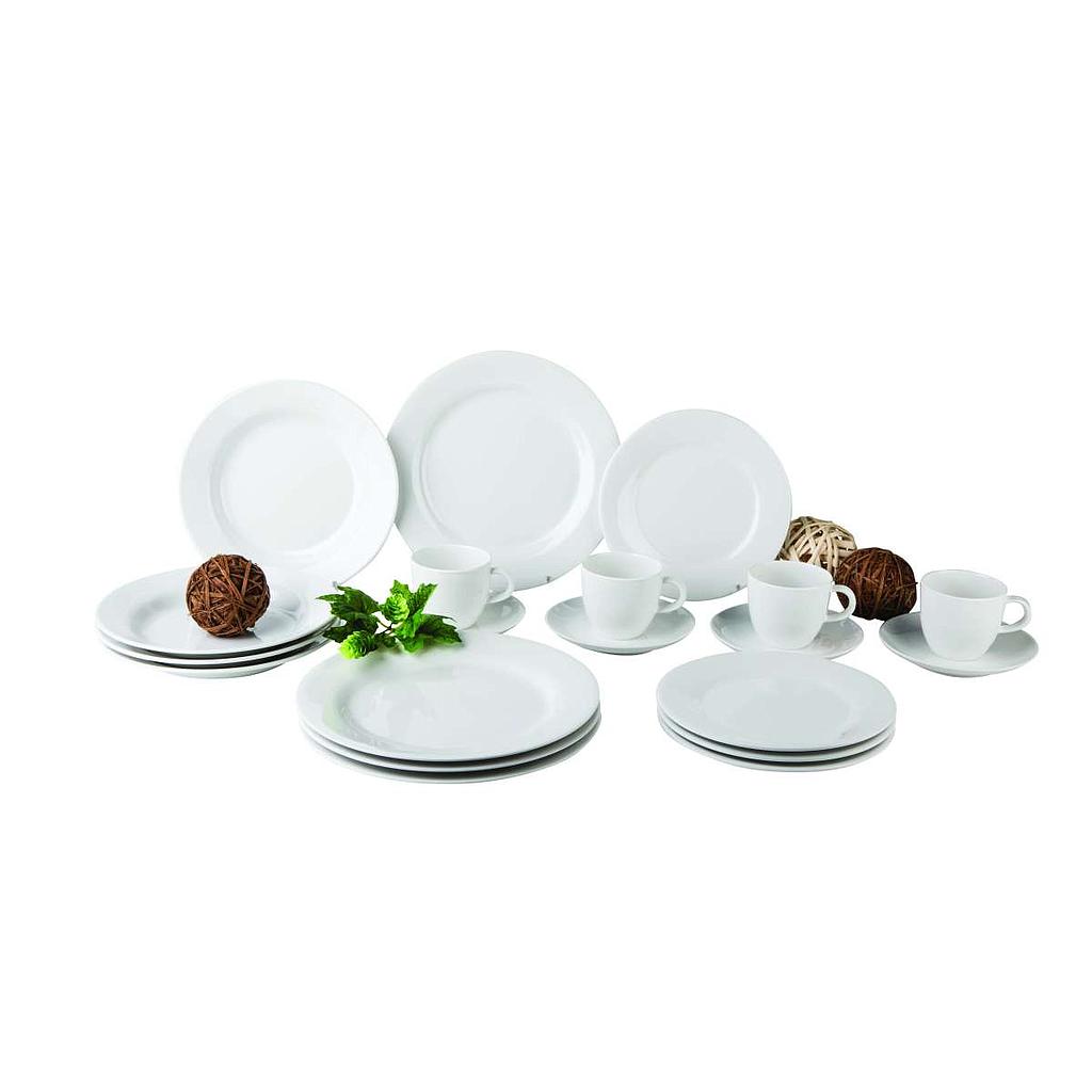 Set de vaisselle 20pcs Edelweiss Gimex