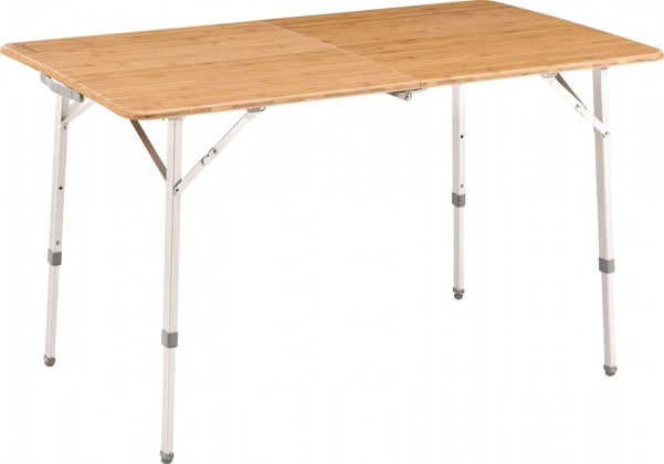 Table en bambou Outwell Custer L Alu couleur brun