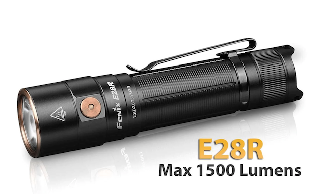 Fenix E28R Lampe de poche 1500 lum]