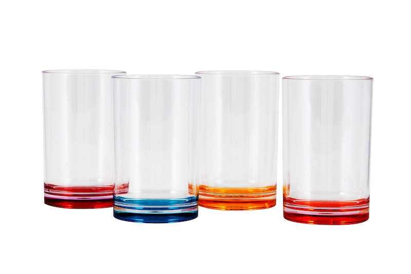 Wasser Glas Rainbow