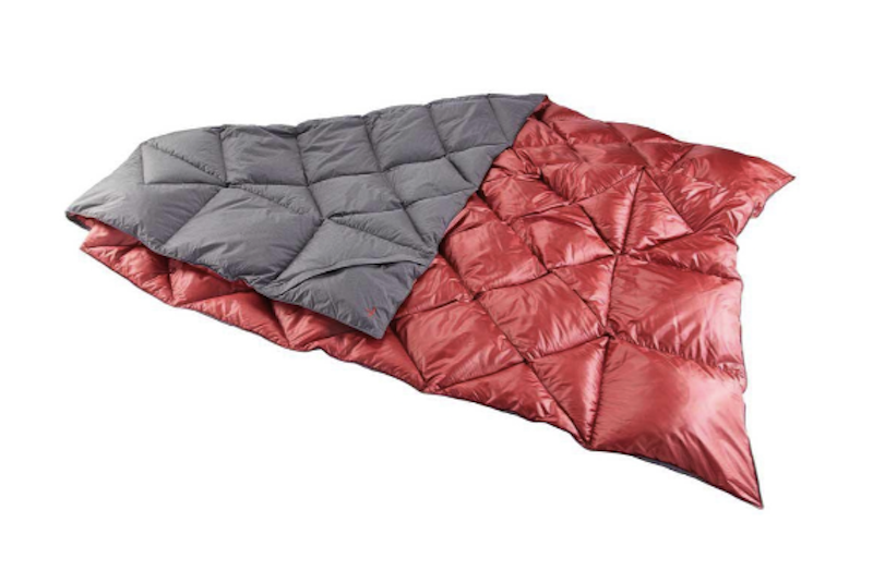 Kiby Packable Down Travel Blanket Arctic Night Nordisk