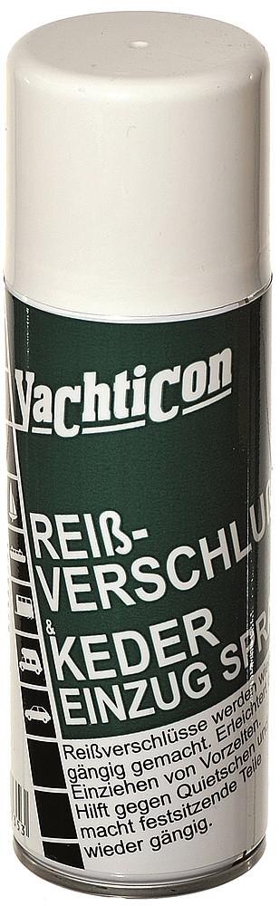 Reissverschluss u. Keder-Einzug Spray Yachticon