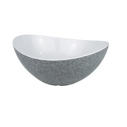 [9943652] Grand saladier Melamin gimex deux couleurs 2 l granite