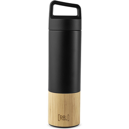 [423000101] Bouteille thermos 530 ml bambou /noir RBL Rebel-Outdoor